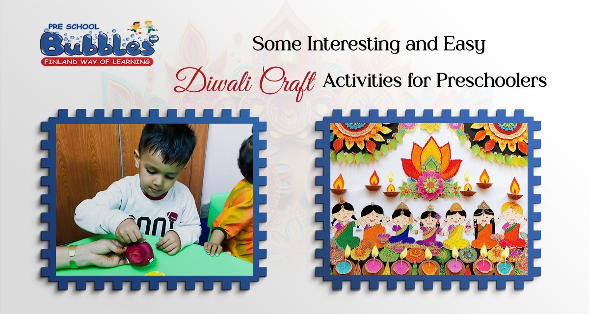 easy Diwali craft idea for preschoolers